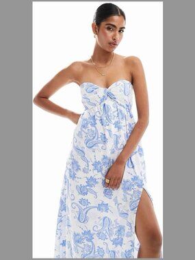 NWT Hollister Strapless Dress